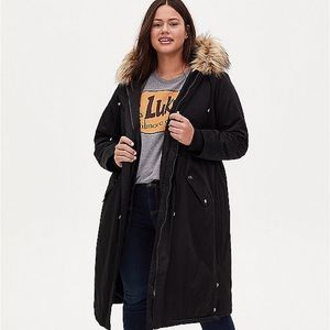 2 in 1 Faux Fur Parka